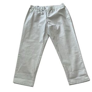 Soft Surroundings Triple S Jeans Metro Crop Leggings Stone Size Large NWT